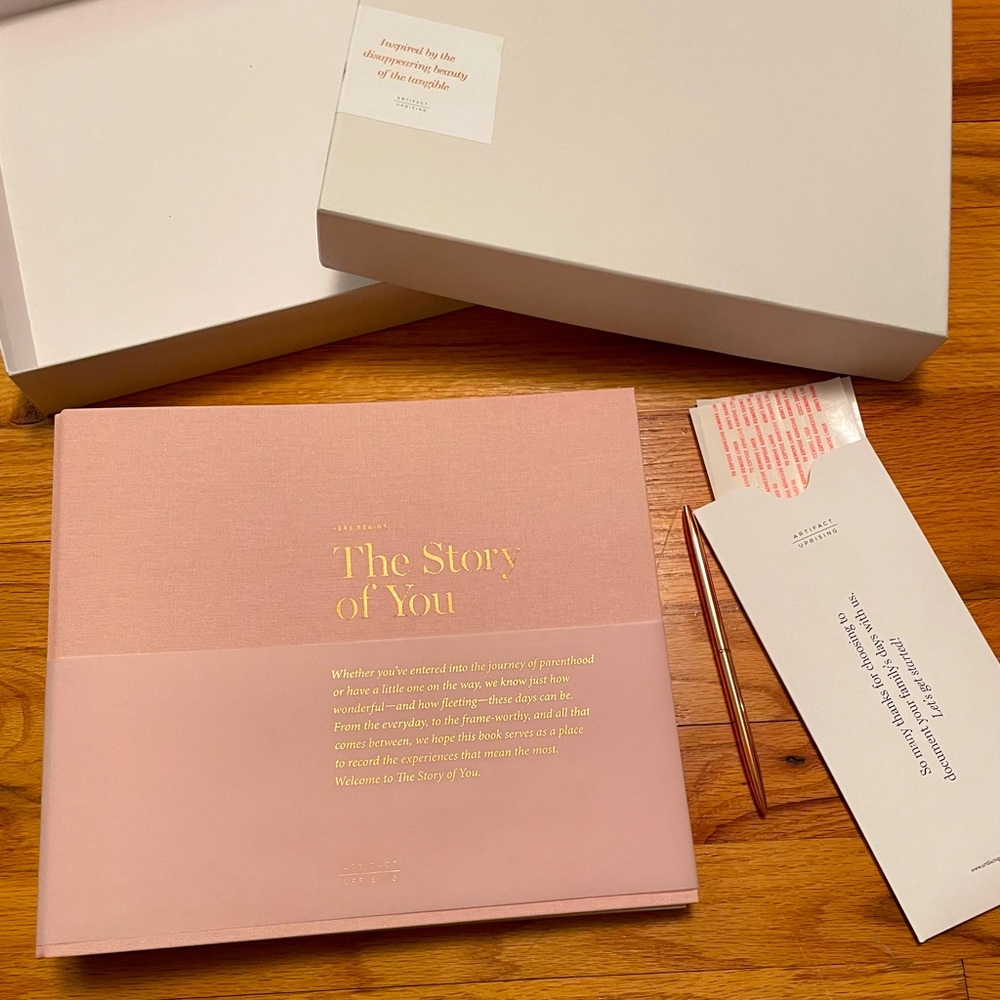 Artifact Uprising - The Story of You Baby Book - Pink